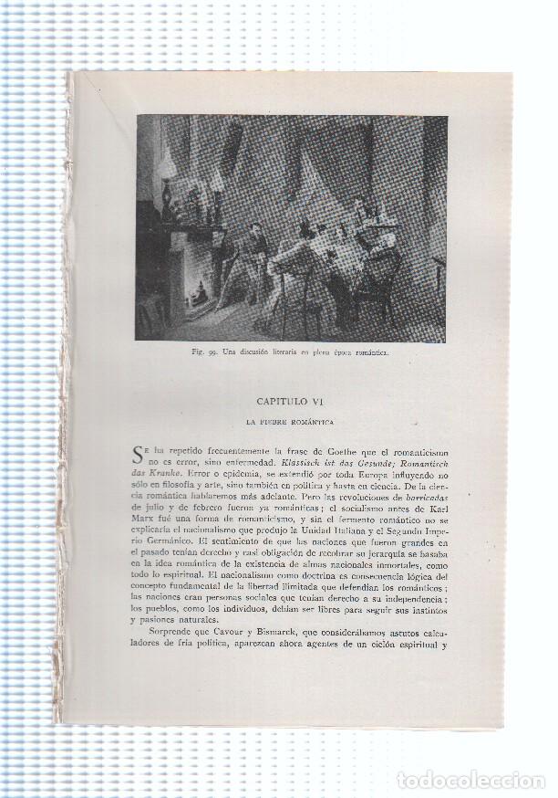 Cartes Postales: Historia del Mundo bloque 06: La fiebre romantica (24 paginas, 35 fotos b/n, 2 fotos color) - Varios