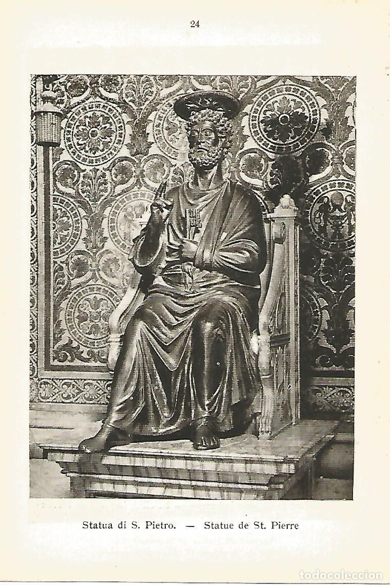 Postais: Lamina 781: VATICANO. Estatua de San Pedro - Varios