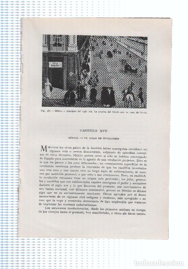 Cartes Postales: Historia del Mundo bloque 17: Mexico, un siglo de revolucion (22 paginas, 27 fotos b/n, 1 foto color