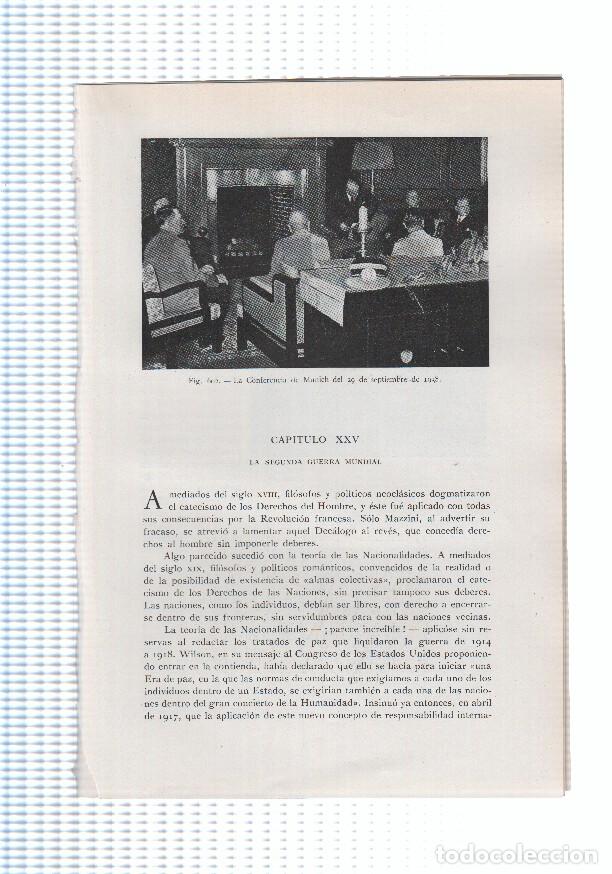 Cartes Postales: Historia del Mundo bloque 25: La segunda guerra mundial ( 28 paginas, 30 fotos b/n) - Varios