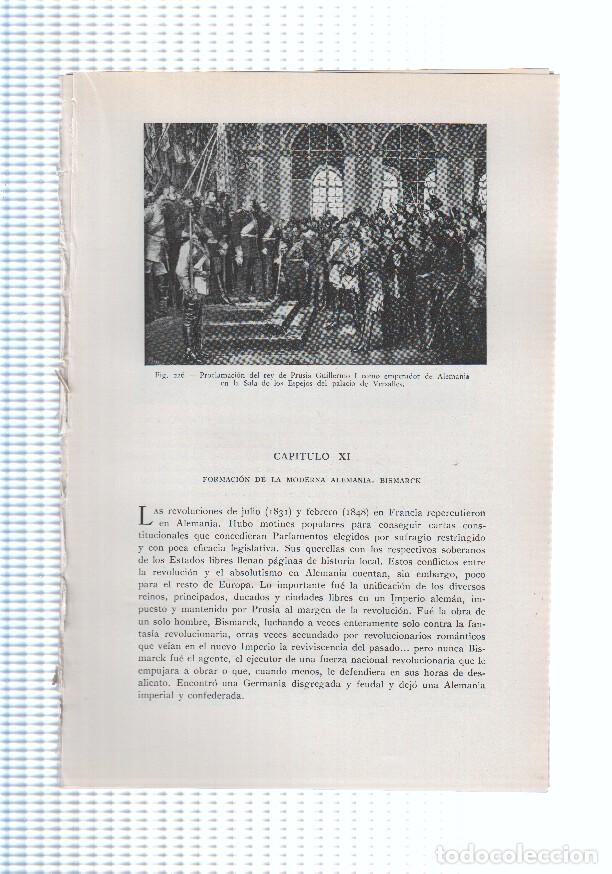 Cartes Postales: Historia del Mundo bloque 11: Formacion de la moderna alemania, Bismarck (18 paginas, 21 fotos b/n)