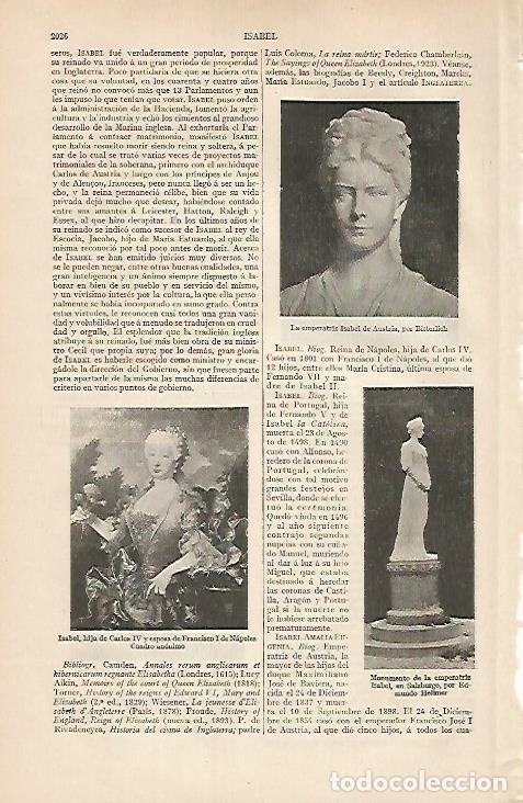 Cartoline: LAMINA ESPASA 7240: Isabel de Austria o Sissi - Varios