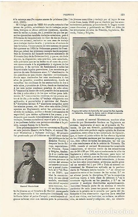 Postales: LAMINA ESPASA 16792: Manuel Montesinos - Varios