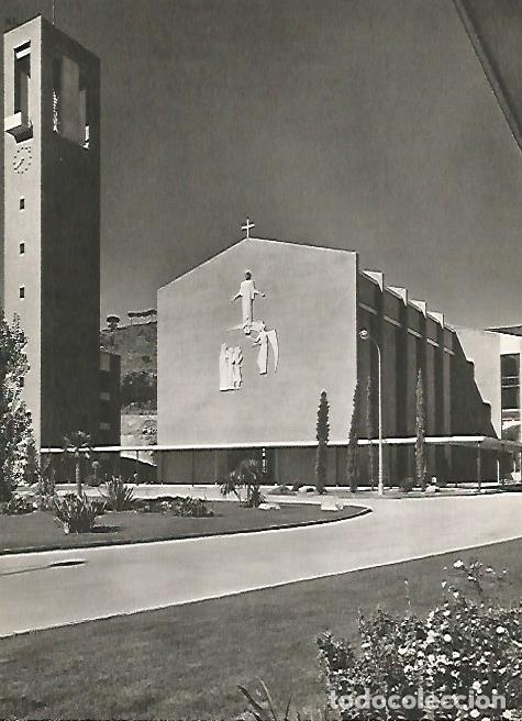 Postais: LAMINA 3587: Iglesia de las Llars Mundet. Barcelona (fachada) - A. Fernandez Arenas