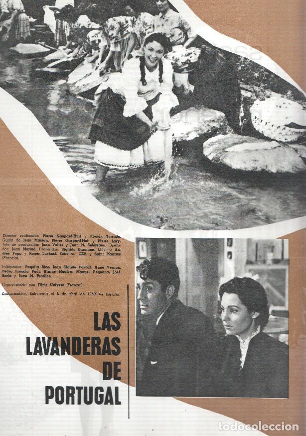 Postkarten: Ficha cine Suevia Films: Las lavanderas de Portugal y Saeta del Ruise&ntilde;or - varios