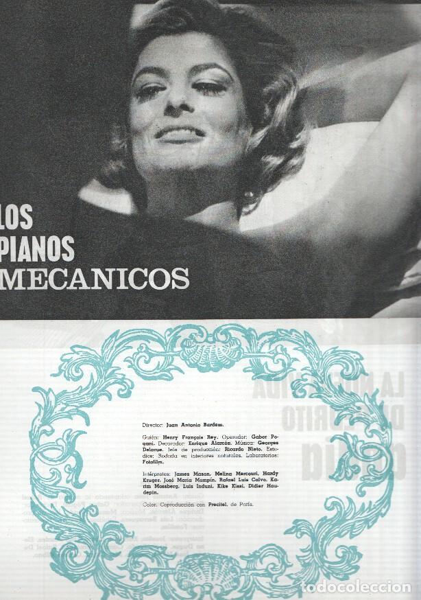 Postais: Ficha cine Suevia Films: Los pianos mecanicos y La nueva vida de Pedrito Andia - varios