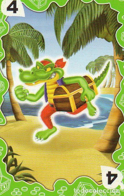 Cartes Postales: CROMO COLECCION CEREALES COCO POPS: Busqueda del tesoro. Cromo 4 verde - Varios