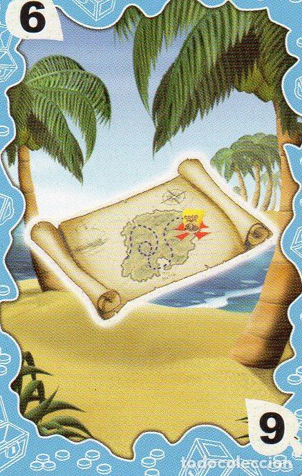 Cartes Postales: CROMO COLECCION CEREALES COCO POPS: Busqueda del tesoro. Cromo 6 azul - Varios