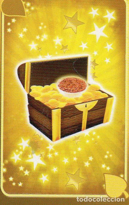 Cartes Postales: CROMO COLECCION CEREALES COCO POPS: Busqueda del tesoro. Cromo dorado cofre - Varios