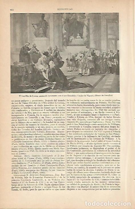 Postcards: LAMINA ESPASA 7971: Cuadro de Vincent en Versalles - Varios