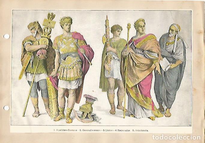 Postais: LAMINA 5273: Antigua Roma - Varios