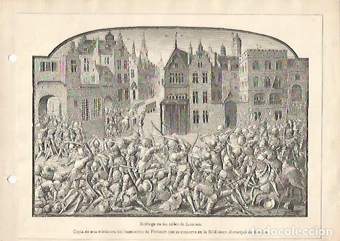 Postkarten: LAMINA 5332: Refriegas en Londres - Varios