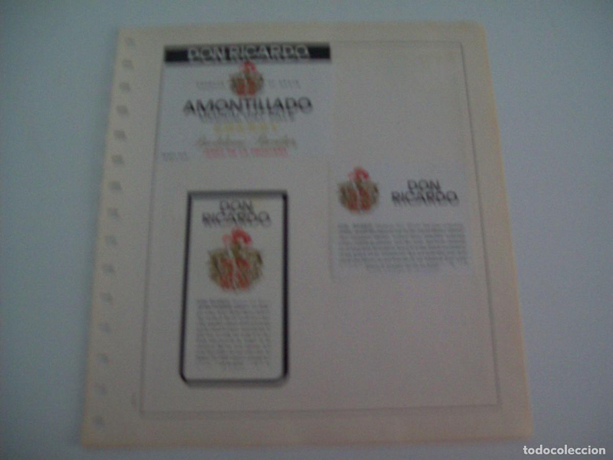 Cartes Postales: ETIQUETA LICOR 2228: Don Ricardo - Varios