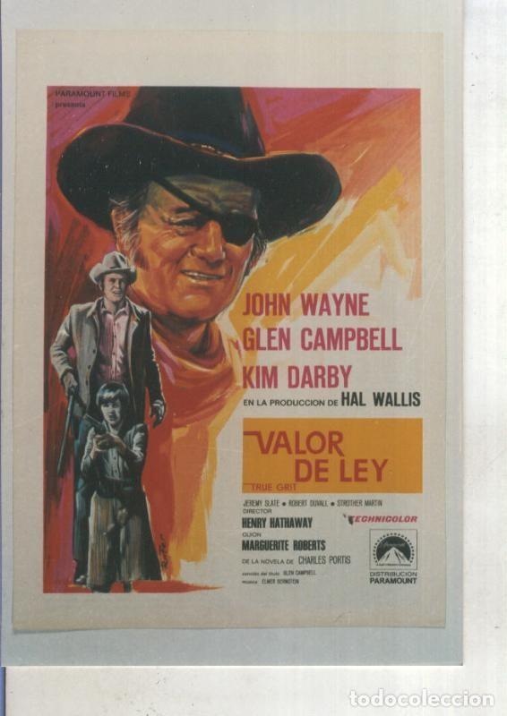 Postkarten: Foto cine 393: Valor de ley (John Wayne) - Varios