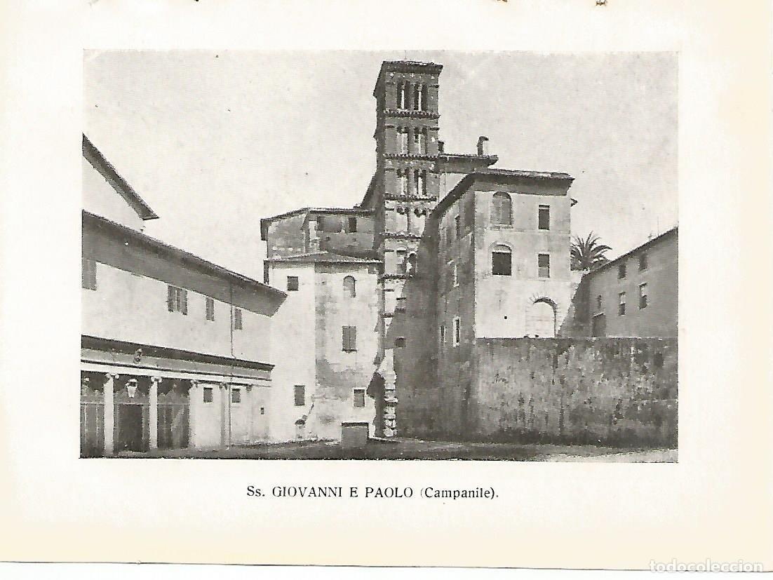 Postkarten: Lamina 1038: ROMA. San Giovanni e Paolo. Campanario - Varios