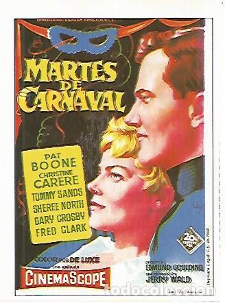 Cartes Postales: CROMO CINE 1406: MARTES DE CARNAVAL - Varios