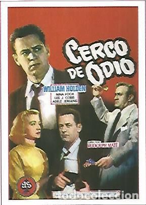 Cartes Postales: CROMO CINE 1202: CERCO DE ODIO - Varios