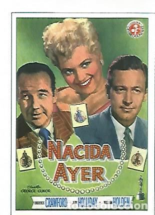 Cartes Postales: CROMO CINE 1201: NACIDA AYER - Varios
