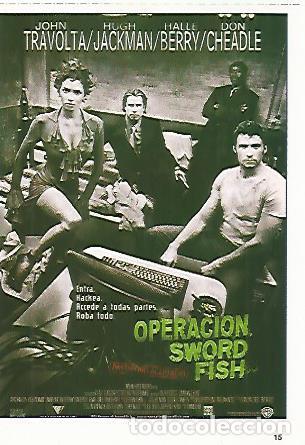 Cartes Postales: CROMO CINE 1226: OPERACION SWORDFISH - Varios