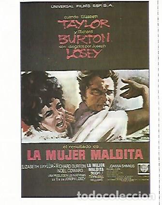 Cartes Postales: CROMO CINE 1276: LA MUJER MALDITA - Varios