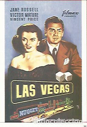 Postais: CROMO CINE 1299: LAS VEGAS - Varios
