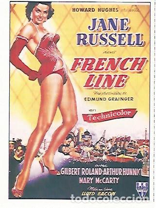 Cartes Postales: CROMO CINE 1296: FRENCH LINE (LA LINEA FRANCESA) - Varios
