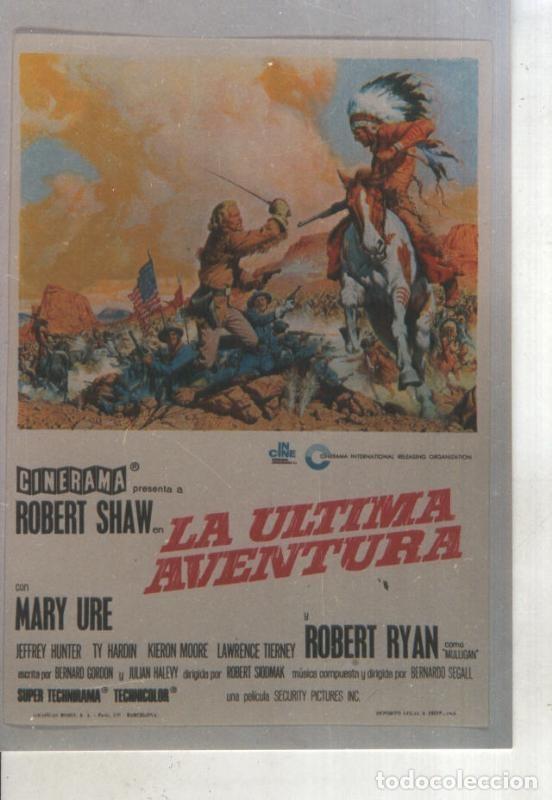 Cartes Postales: Foto cine 406: La ultima aventura (Robert Shaw-Robert Ryan) - Varios