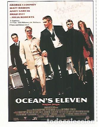 Cartes Postales: CROMO CINE 1305: OCEAN S ELEVEN - Varios