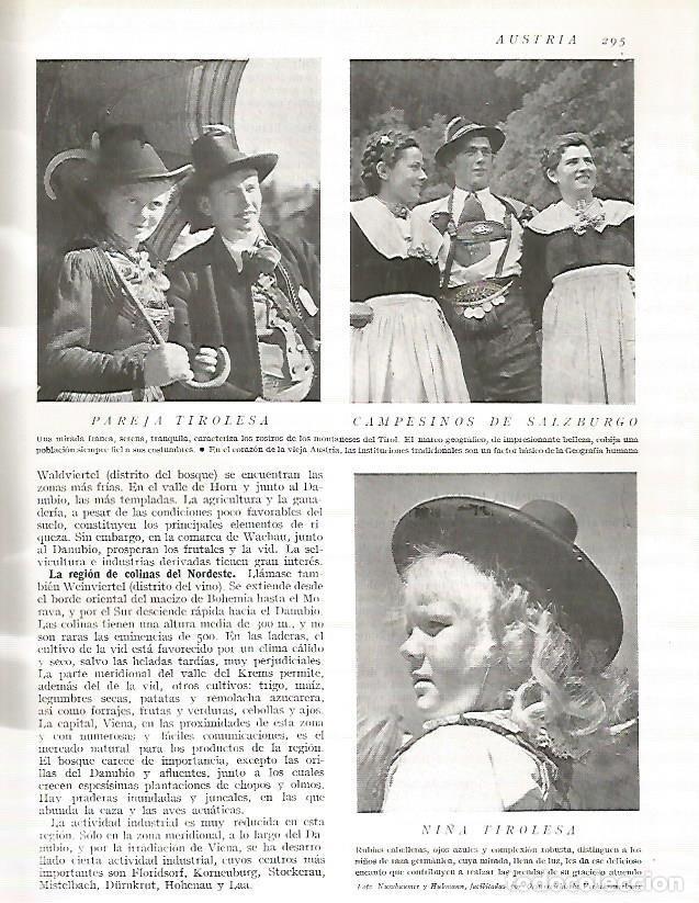 Cartoline: LAMINA 3199: AUSTRIA. Trajes tipicos del Tirol - Ramon Otero Pedrayo