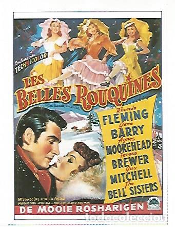 Cartes Postales: CROMO CINE 1319: TRES PELIRROJAS DE SEATTLE - Varios