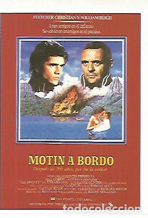 Cartes Postales: CROMO CINE 1325: MOTIN A BORDO - Varios