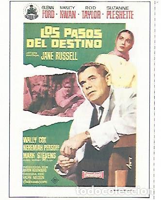 Cartes Postales: CROMO CINE 1301: LOS PASOS DEL DESTINO - Varios