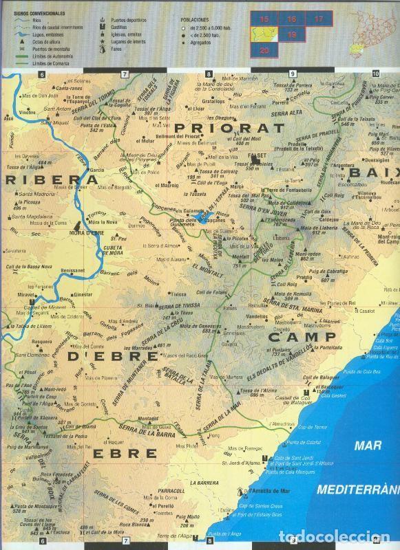 Postales: Gran Atlas de Catalunya entrega paginas 177 a 184 - Varios