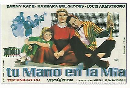 Postales: CROMO CINE 1342: TU MANO EN LA MIA - Varios