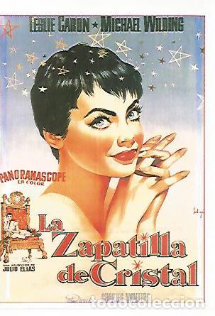 Postales: CROMO CINE 1321: LA ZAPATILLA DE CRISTAL - Varios