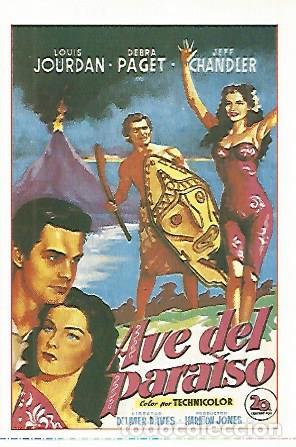 Postales: CROMO CINE 1352: AVE DEL PARAISO - Varios