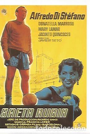 Postkarten: CROMO CINE 1383: SAETA RUBIA - Varios