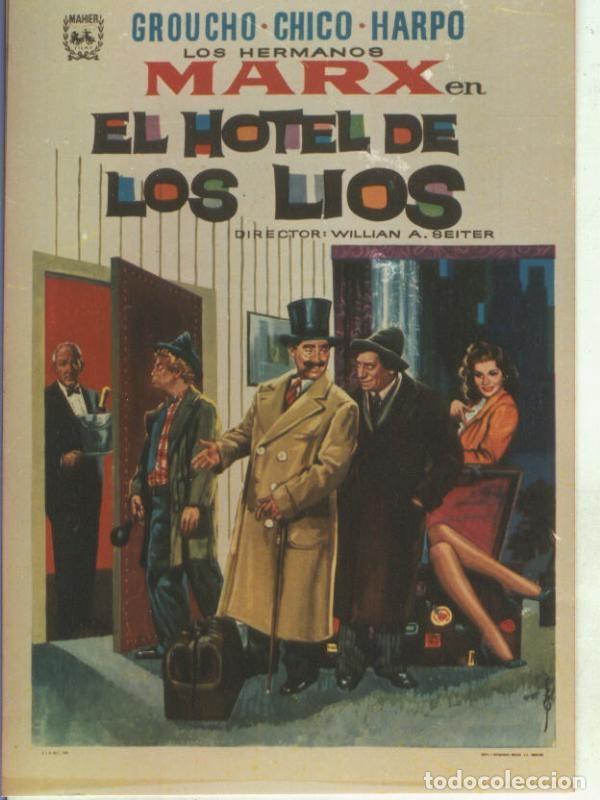 Postales: Foto cine 137: El hotel de los lios (Hermanos Marx) - Varios