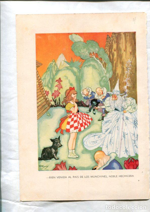 Postales: Emilio Freixas lamina numero 04 realizada para la obra El Mago de Oz