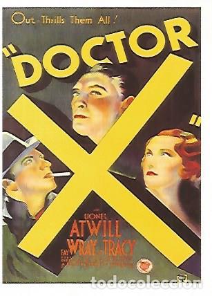Postkarten: CROMO CINE 1385: DOCTOR X - Varios