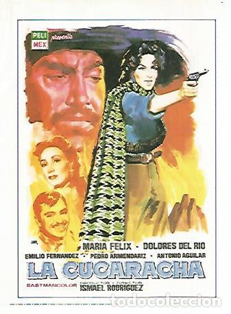 Postkarten: CROMO CINE 1410: LA CUCARACHA - Varios