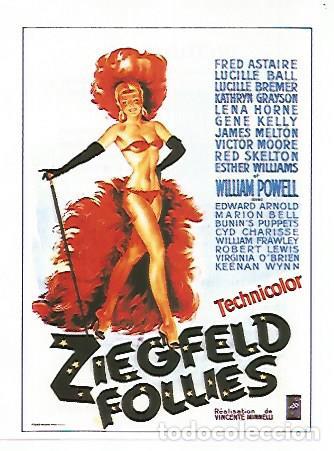 Postkarten: CROMO CINE 1416: ZIEFELD FOLLIES - Varios