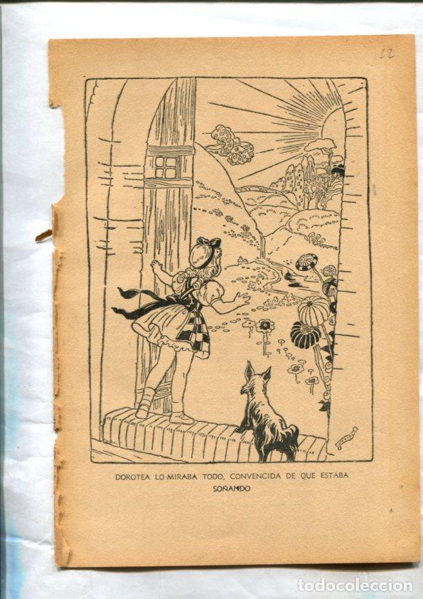 Postales: Emilio Freixas lamina numero 22 realizada para la obra El Mago de Oz