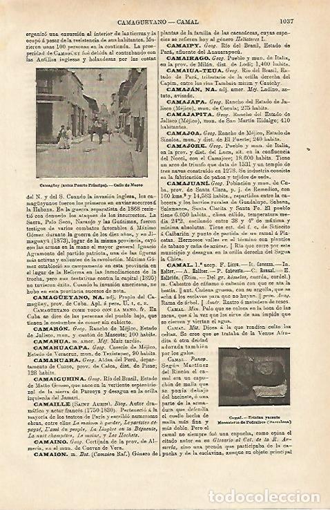Postkarten: LAMINA ESPASA 14760: Calle de Macao en Camaguey - Varios