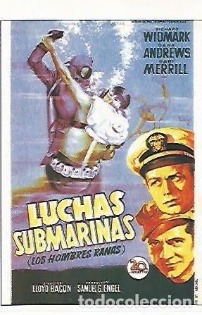 Postkarten: CROMO CINE 1438: LUCHAS SUBMARINAS - Varios