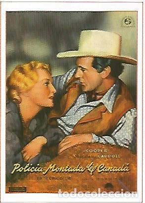 Postkarten: CROMO CINE 1456: POLICIA MONTADA DEL CANADA - Varios