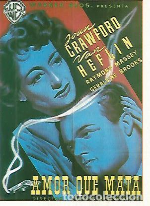 Postkarten: CROMO CINE 1495: AMOR QUE MATA - Varios