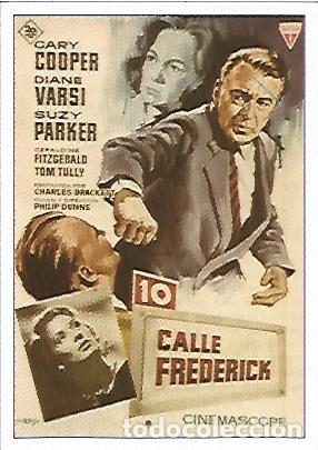 Postkarten: CROMO CINE 1450: DIEZ CALLE FREDERICK - Varios