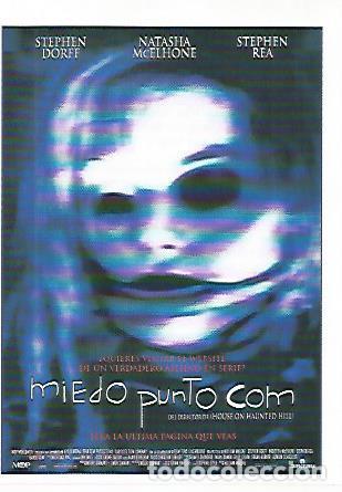 Postkarten: CROMO CINE 1471: MIEDO PUNTO COM - Varios