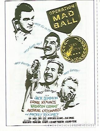 Postkarten: CROMO CINE 1480: OPERACION MAD BALL - Varios